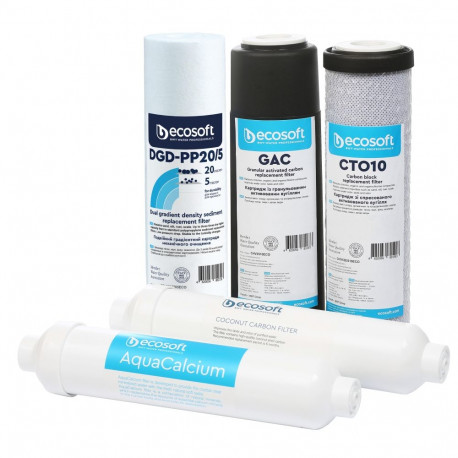 filtrid RO süsteemile Pure Aqua 1-5 astet