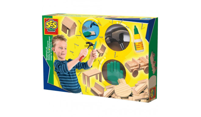 TOY CREATIVE KIT WOODWORK 00943