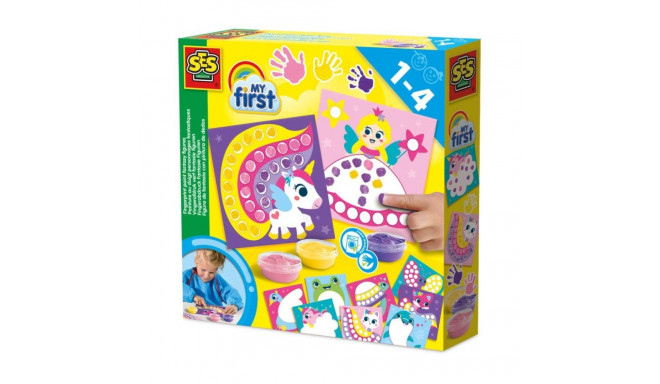 TOY CREATIVE SET FINGERPAINT PAINT 14446