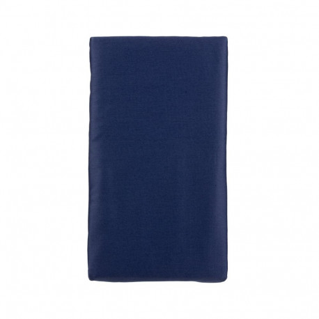 FITTED SHEET SATEEN 140X200+25 NAVY