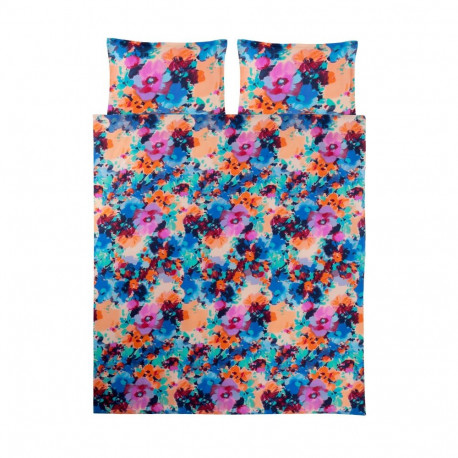 BEDDING COVER SET FLOWER2 100PES 160X200