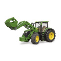 John Deere 7R mängutraktor laaduriga