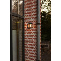 WALL LIGHT SPIRE E27 IP44 BLACK