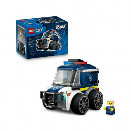 CONSTR LEGO RIDES POLICE TRUCK 60481