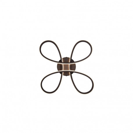 CEILING LED LIGHT FLY 40CM 3000K MATT BL