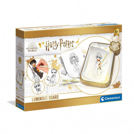 värvimiskomplekt helendav tahvel Harry Potter