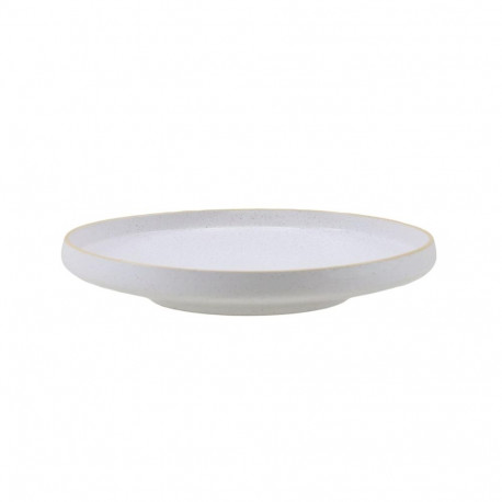 DINNER PLATE WHITE DOTT 26.7CM