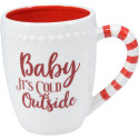 MUG WITHXMAS WORDINGS 11CM