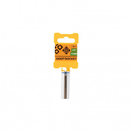 SOCKET 1/4 12MM LONG