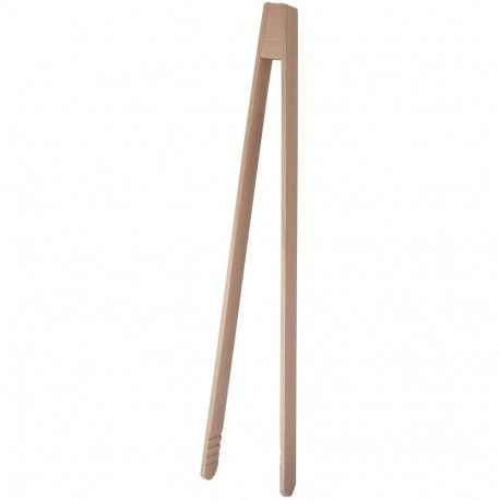 WOODEN BARBECUE PINCERS 32CM