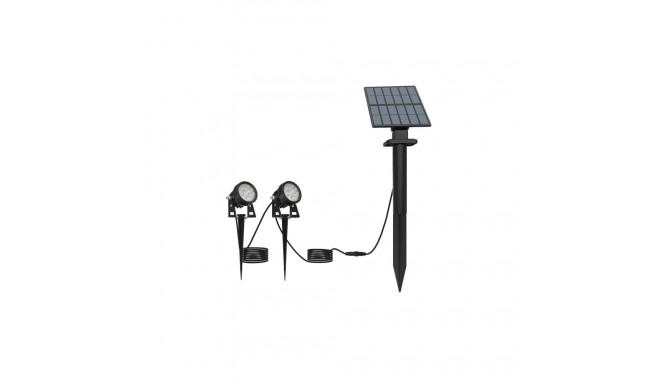 LAMP SOLAR SPOTLIGHT SPIKY 10LED