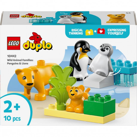 TOY CONSTRUCT PENGUINS AND LIONS 10442