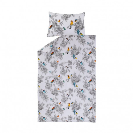 voodipesukomplekt Bird Wilde sateen 140x200CM