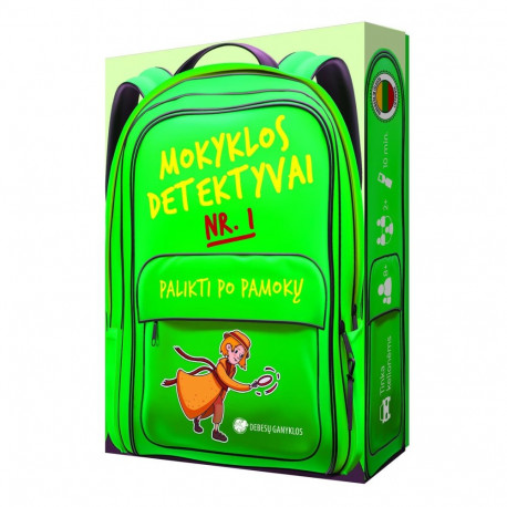 GAME BOARD SCHOOL DETECTIVES NO 1