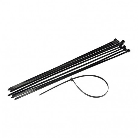 CABLE TIES 3.5X300MM 100PCS BLACK