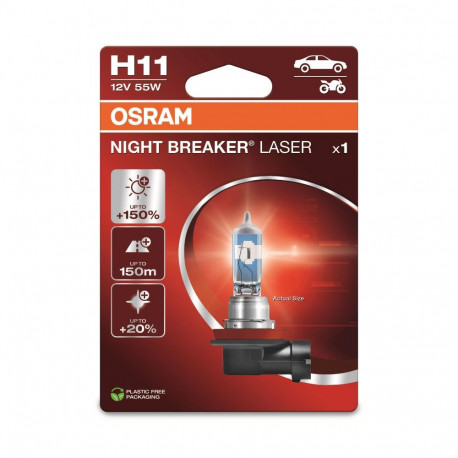 CAR LIGHT 55W12V PGJ19-2 10XBLI1 H11