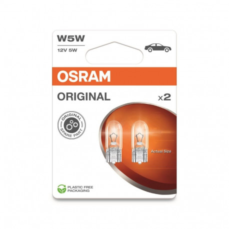 CAR LIGHT 2825 5W 12V W2.1X9.5D pirn
