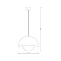 PENDANT LIGHT VAN D40 E27 BLACK