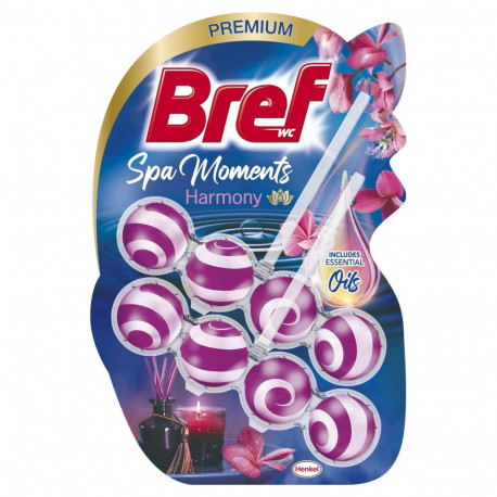 WC CLEANER-FRESH BREF SPA MOM HAR 2X50G