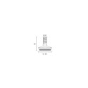 SET 4 SCREW REGULATORS FOR LEGS