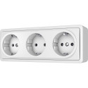 SOCKET 3PL SL+250 WHITE