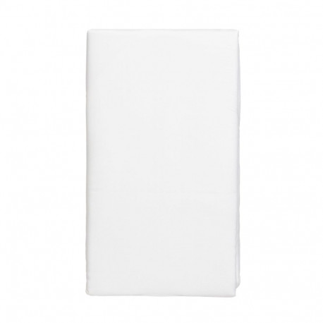 FITTED SHEET SATEEN 200X200+25 WHITE