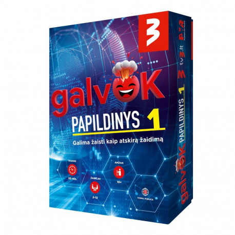 lauamäng Galvok! lisapakend