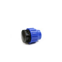 END CAP Ø25 PERLA BLUE