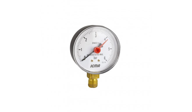 MANOMETER 63MM. 1/4. 10 BAR