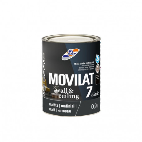 PAINT MOVILAT 7 BLACK 0.9L