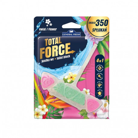 TOILET CLEANER GF TOTAL FORCE 40G FLOWER