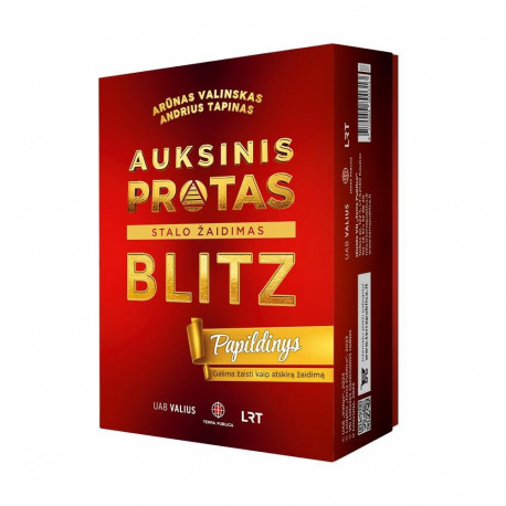 lauamäng Auksinis Protas Blitz lisapakend