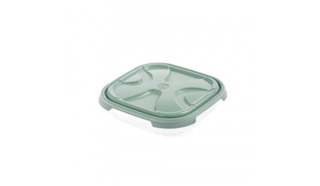 FOOD CONTAINER SQUARE NORDIC GREEN 0.55L