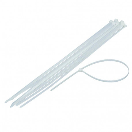 kaablisidemed 2.5x200mm 100 tk valge