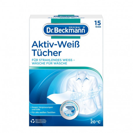 valgenduslehed Dr Beckmann 15 tk