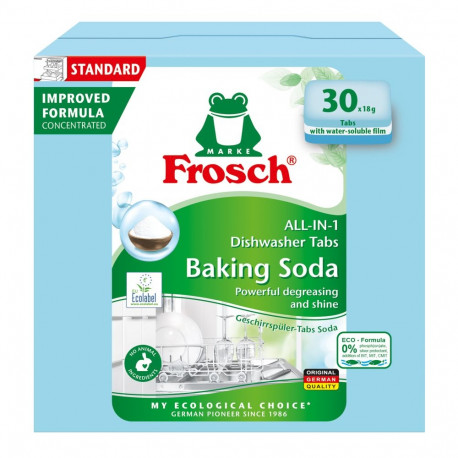 TABS OR DISHWASHIN FROSCH WITH SODA 540G