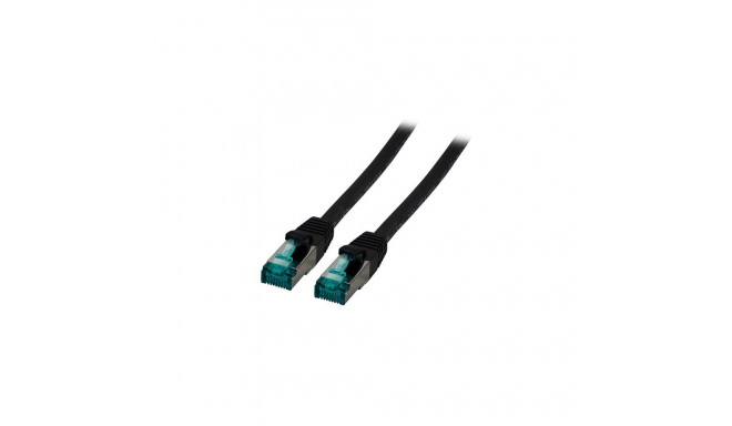 "EFB RJ45 Patchkabel S/FTP Cat.6A LSZH 25.00m schwarz"