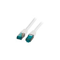 "EFB RJ45 Patchkabel S/FTP Cat.6A LSZH 30.00m weiß"