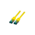 "EFB RJ45 Patchkabel S/FTP Cat.6A LSZH 15.00m gelb"