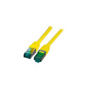 "EFB RJ45 Patchkabel S/FTP Cat.6A LSZH 20.00m gelb"