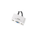 "Data Switch KVM 2-Port VGA, USB, Audio"