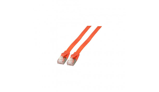"EFB RJ45 Flachpatchkabel U/FTP, Cat.6A, PVC, 1m, rot"