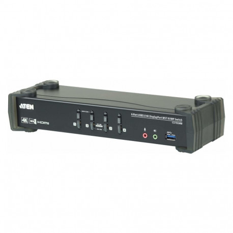 ATEN KVM-lüliti CS1924M 4-portine USB 3.0 4K DisplayPort MST