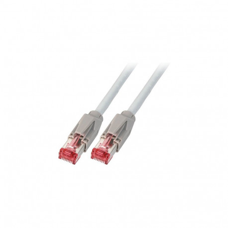 "EFB RJ45 Patchk. S/FTP Cat.6A TM21 Dätwyler 7702 0.50m grau"