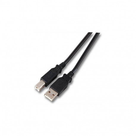 "EFB USB2.0 Anschlusskabel A-B,St.-St.,0.5m,schwarz,Classic"