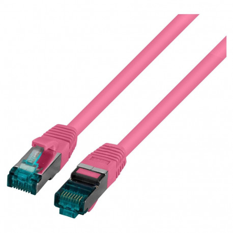 "EFB RJ45 Patchk. S/FTP Cat.6A LSZH Cat.7 Rohk. 7.50m magent"