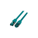 "EFB RJ45 Patchkabel S/FTP Cat.6A LSZH 20.00m grün"
