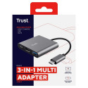 "Trust Dalyx 3-in-1 Multiport USB-C Adapter - Dockingstation"