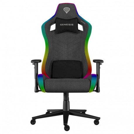 "Genesis Gaming Stuhl TRIT 660 RGB grau"
