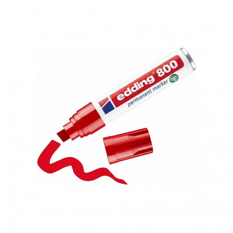 "edding 800 Permanentmarker 4,0 - 12,0 mm - rot"